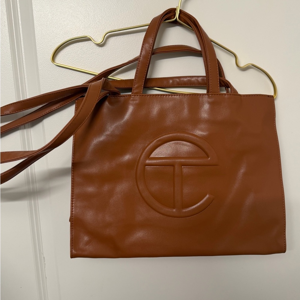 Telfar Medium Tan Tote Bag
